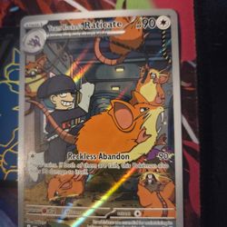 Pokemon Raticate 202 Destined Rivals Mint #2