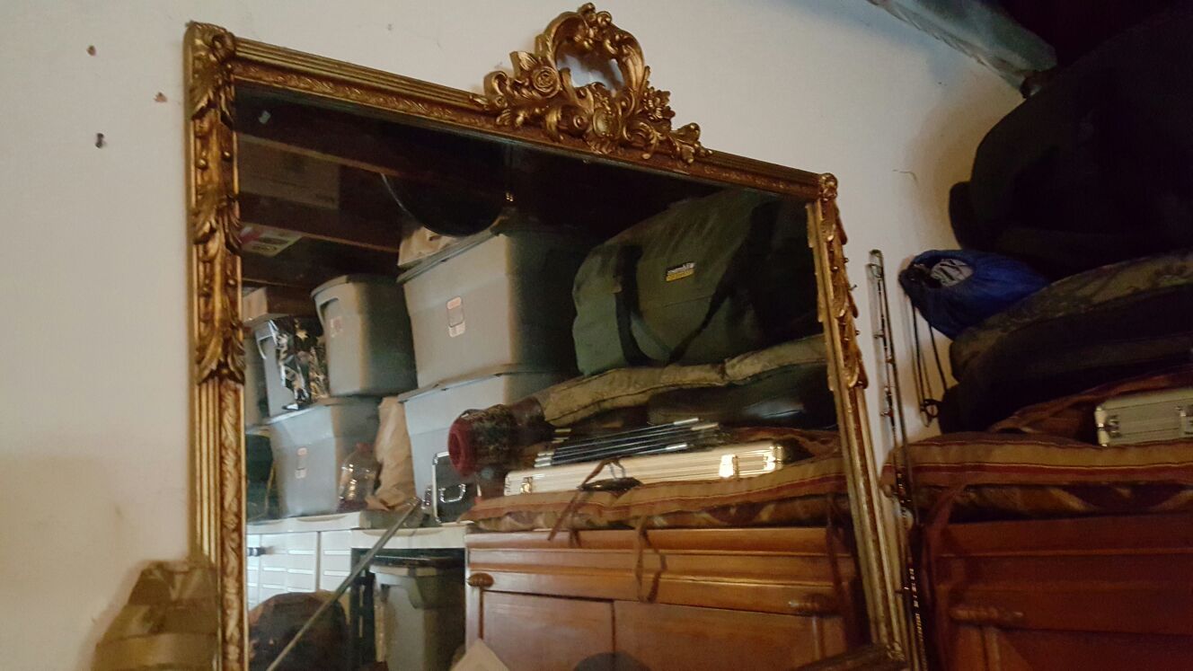 Vintage French mirror