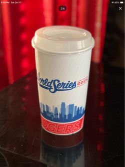 Ohtani Game - Official 2025 World Series Champion, Game 4 Soda Cup From Dodgers Stadium - LA Dodgers Vs Toronto Blue Jays