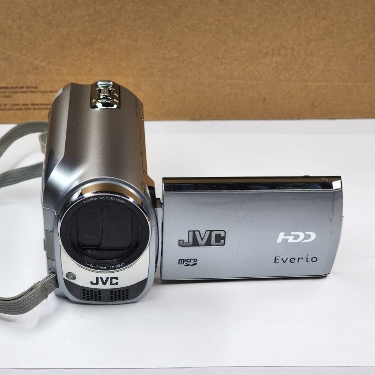 JVC Camcorder Everio model GZ-MG630SU 4px Dinamic Zoom Gray With Battery/No Charger