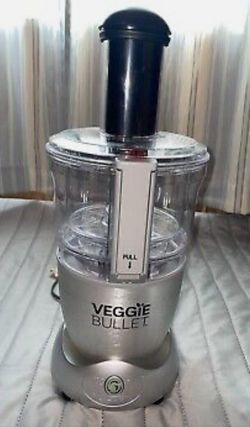 Magic Bullet Veggie Bullet VB-101 Spiralizer Shredder and Slicer Food Processor