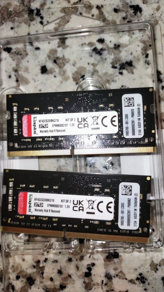 Kingston Fury 16GB (2x8GB) DDR4-3200 CL20 Laptop RAM