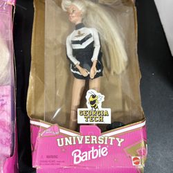 Georgia Tech University Barbie 