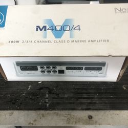 Jl Audio Marine M400/4 Amplifier Amp  400 
