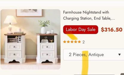 Farmhouse Nightstand