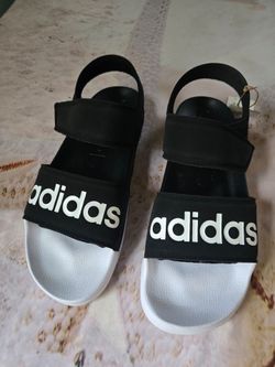 Adidas Sandals Black and White