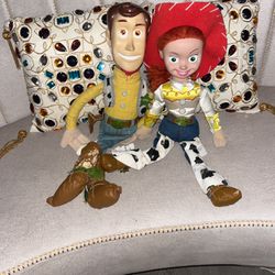 Toy story, Woody and Jessie. Both For $30. 