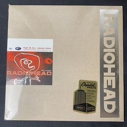 Radiohead High & Dry Planet Telex 180 Gram Limited Edition Vinyl 12” Capitol Vaults 2009 (First Edition) Brand New (Rare Collectors Item!)