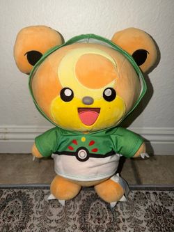 Pokémon Center Teddiursa Poké Ball Hoodie Plush