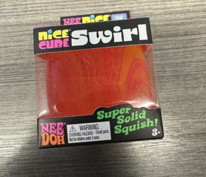 Needoh Swirl Nice Cube Squishy 