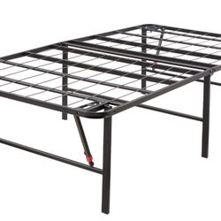 TWIN Metal Platform Bed Frame Foldable 