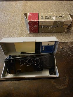 Canon Data Back A Film Camera Back