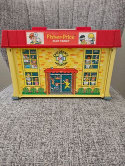 Vintage Fisher-Price Little People Children’s Hospital