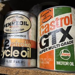 VINTAGE MOTOR OIL
