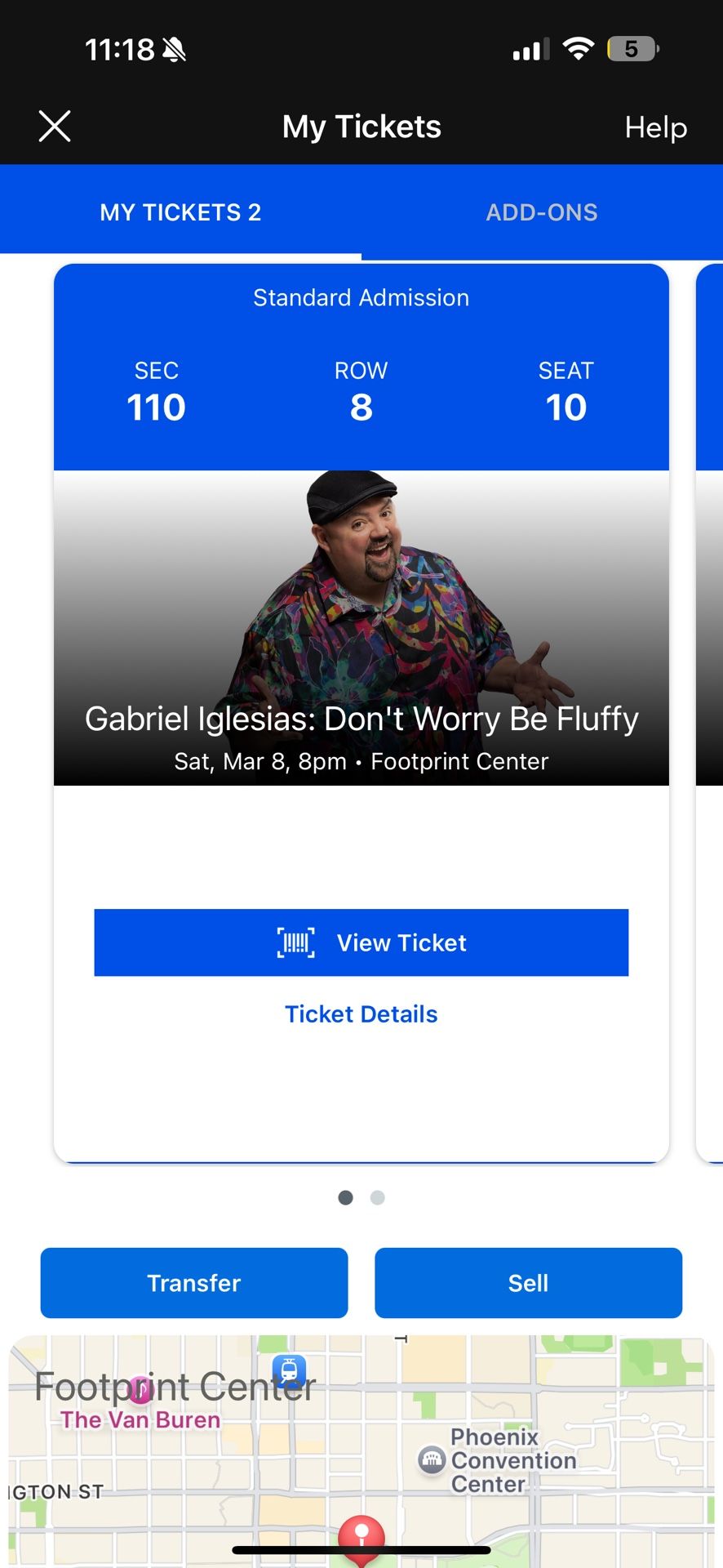 Fluffy Tickets in phx arizona