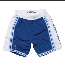 Men’s Lakers Alternate Away Mitchell And ness Shorts 
