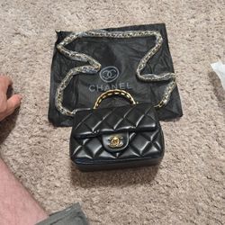 New Black Purse