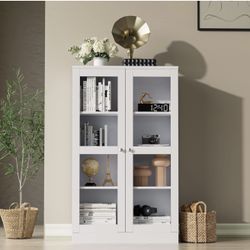 Display Cabinet / Pantry Cabinet (Adjustable Shelves)