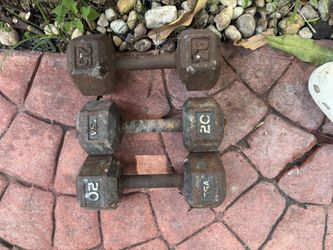 TSA Vintage dumbells