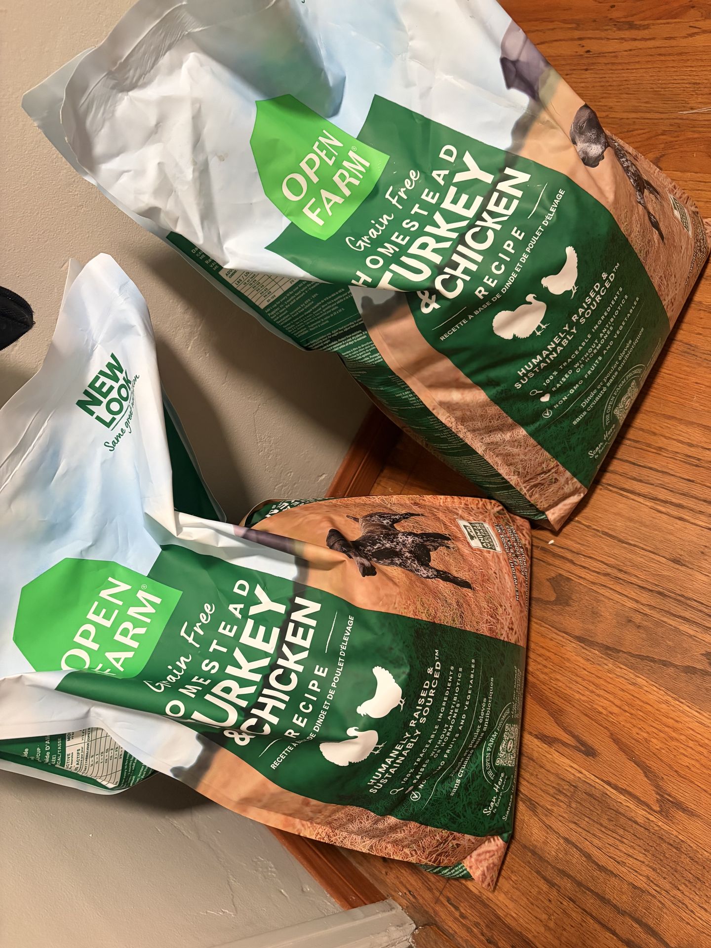 22 lb bag Open Farm dog kibble