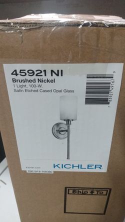 Kichler vanity light