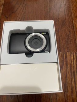 8K Digital Camera for Photography, 2026 Latest WiFi 88MP Vlogging Camera for YouTube with Dual Lens, Touch Screen, Autofocus Anti-Shake, 16X Zoom, Com