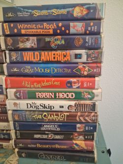 VHS Disney Movies