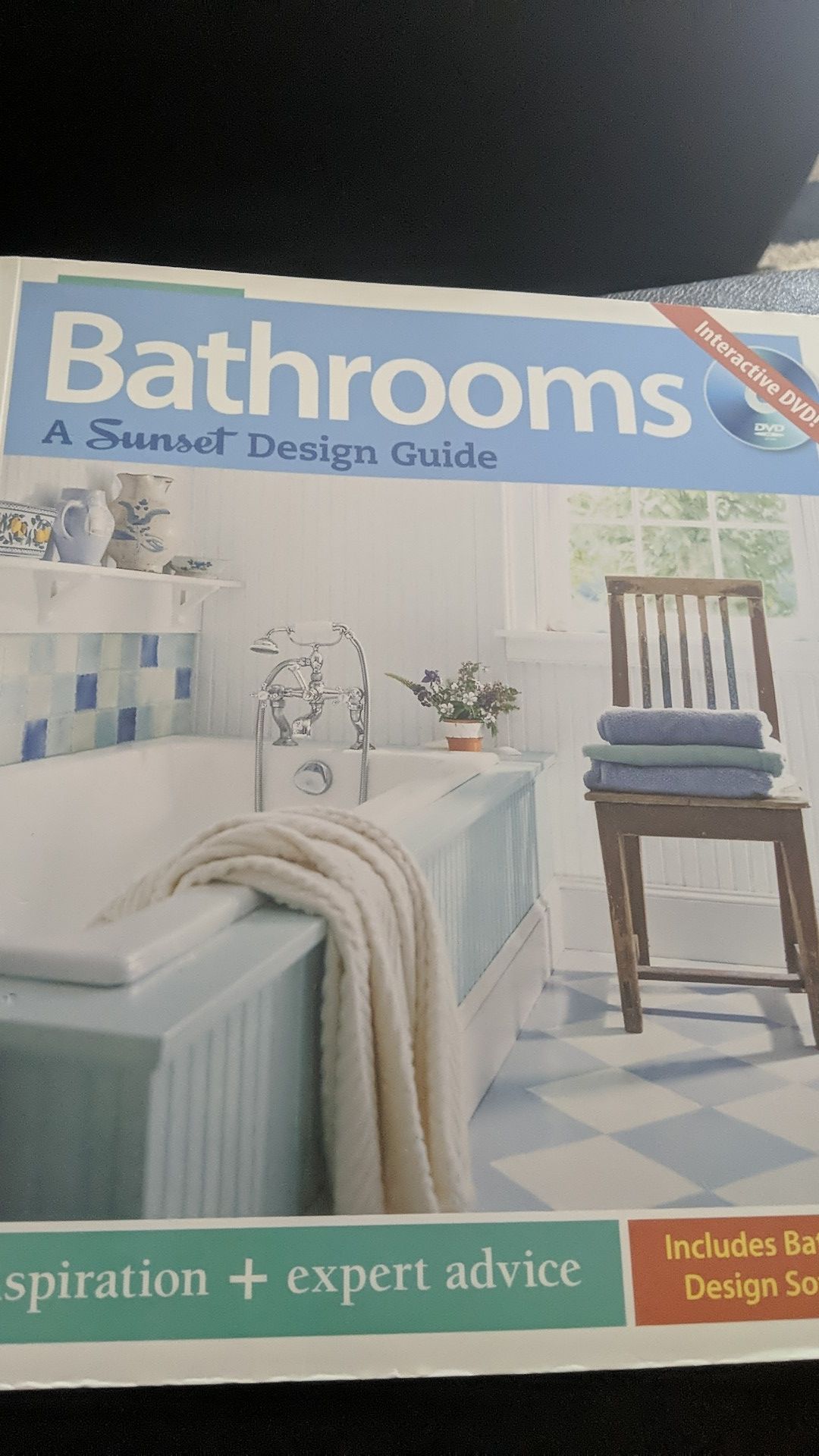 Bathrooms design guide with interactive DVD