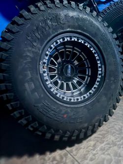 Big sale. On Metal Fx 15x10 4x137 Beadlock wheels & 33x10-15 tires for CAN AM MAVERICK & HONDA TALON UTV SXS (We Finance)