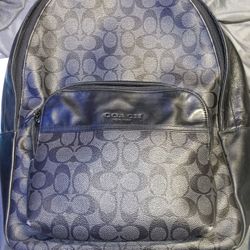 Coach Black Backpack