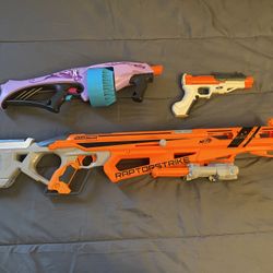 Nerf Accustrike Guns Lot