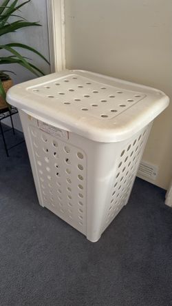Martha Stewart tall hamper
