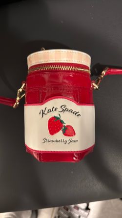 Kate Spade strawberry jam purse
