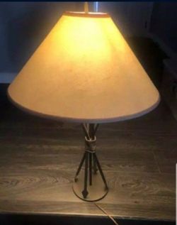 Household Decor Vintage Rustic Arrow Table Lamp 