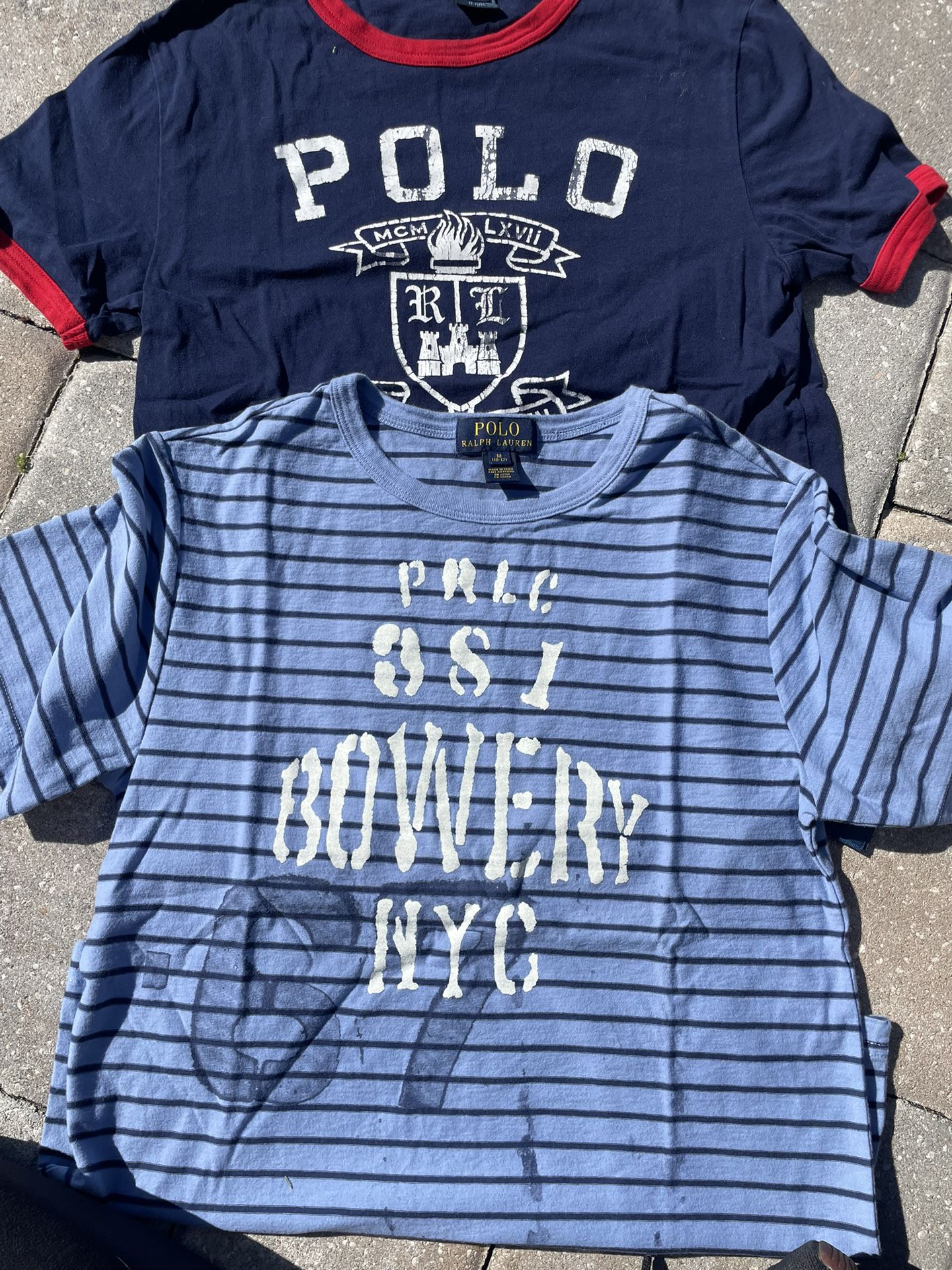 2 Polo Ralph Lauren Boys T Shirt 