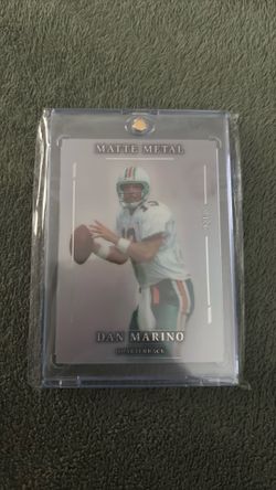 Dan Marino Matte Metal 9/10