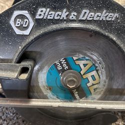 Black And  Decker Electric Saw