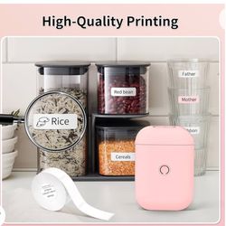  D11 Pro Bluetooth Label Maker Machine with Tape - Portable Mini Sticker Printer for Storage, Mailing, Office, and Home Organization