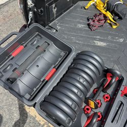 Weight Lifting Setup