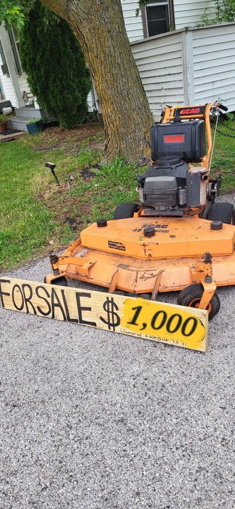 RIDE ON LAWN MOWER INDUSTRIAL