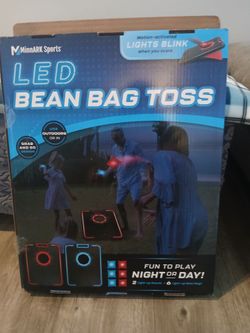 Led bean bag game