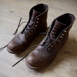 Red Wing - Iron Rangers Size 10 - Copper 