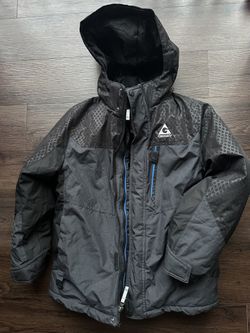 Very Warm New GERRY BOYS 3-IN-1 JACKET  (Black / Heather Gray  M10/12) 