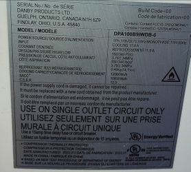 12,000 BTU Danby portable air conditioner