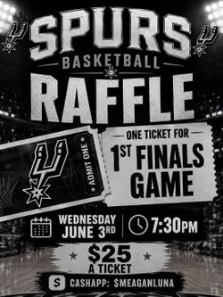 1 ticket, $25 a chance