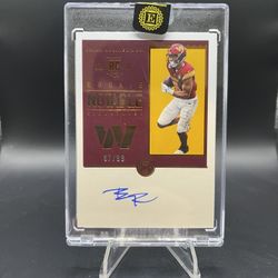 2022 Panini Encased BRIAN ROBINSON JR Rookie Notable Auto 67/99 - Commanders