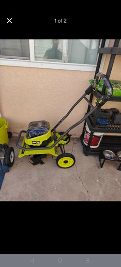 Ryobi 40 v tiller