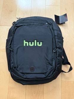Backpack - Brand New Hulu Logo