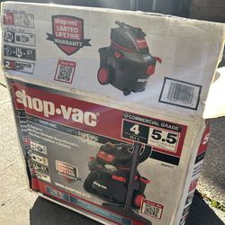 Shop vacuum