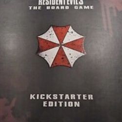 🎲 **LIMITED EDITION ALERT!** 🧟‍♂️ Resident Evil: Nemesis Board Game - Kickstarter Edition 🧟